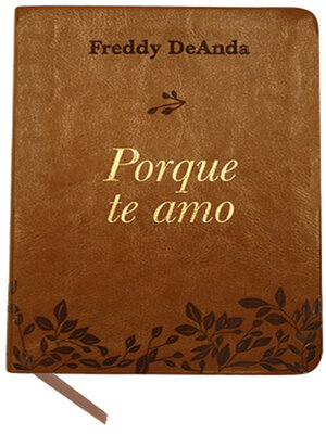 cover image of Porque te amo / Because I Love You